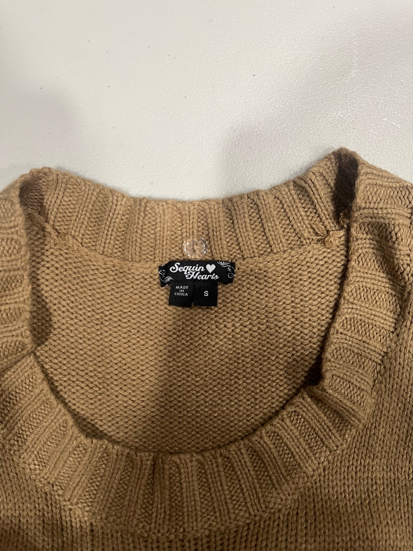 (S) Y2K Sweater Mini Dress