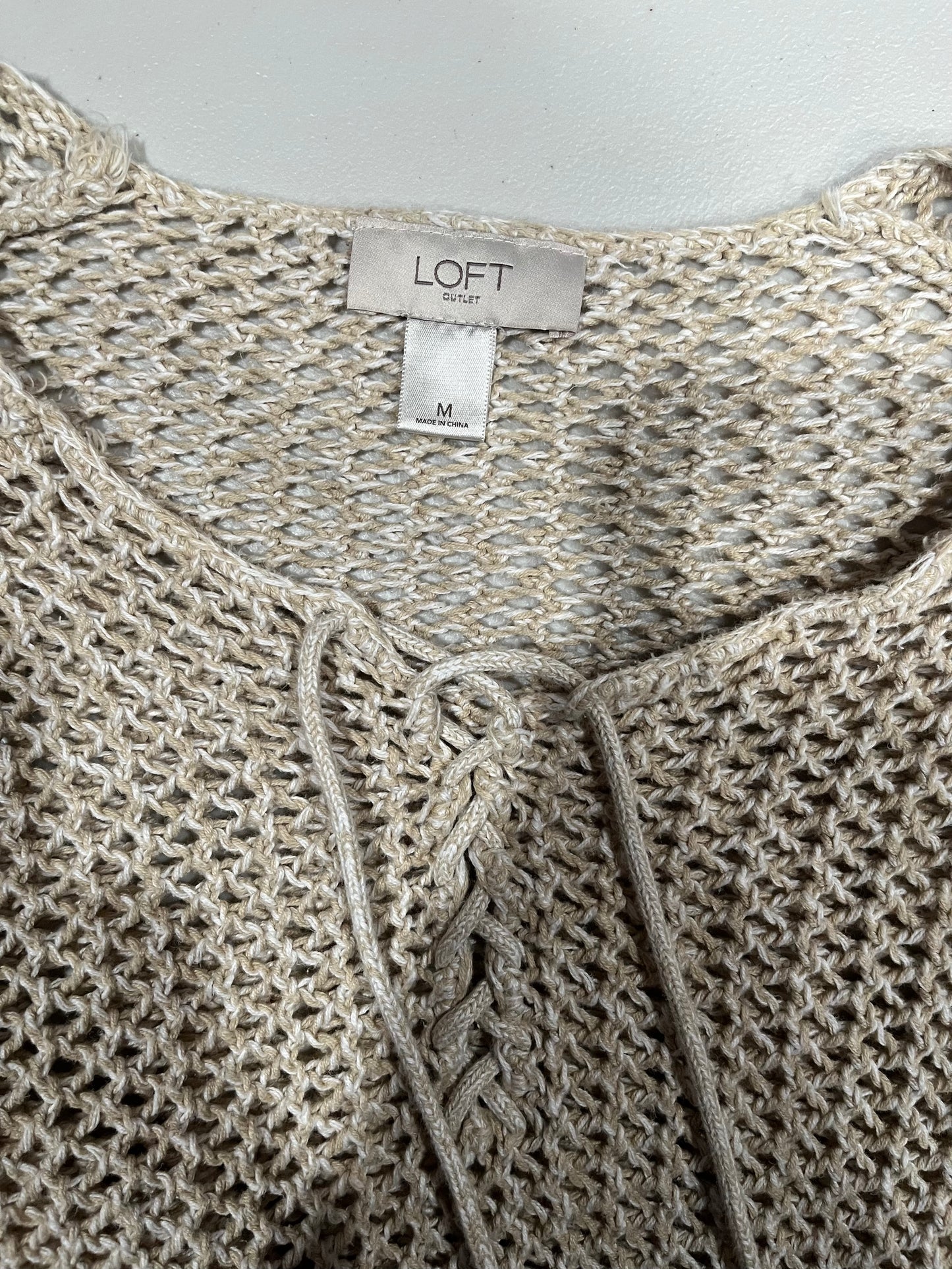 (M) Crochet Beach Girl Top