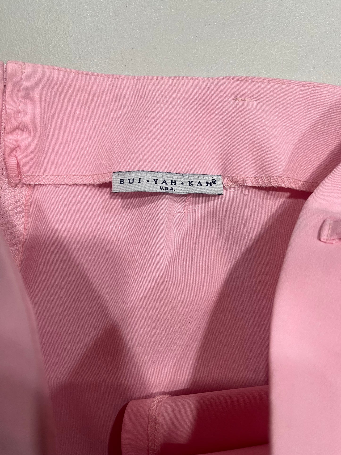 (30”) 2000s Pink BUIYAHKAH Mini Skirt