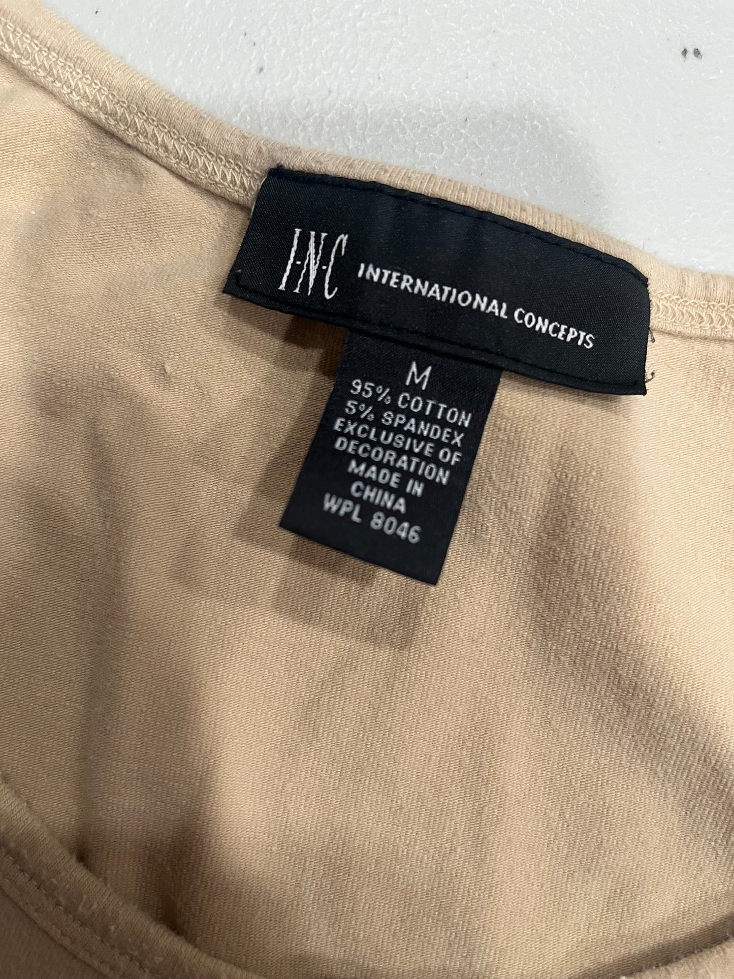 (M) Vintage Floral Sequin Detailed Tank