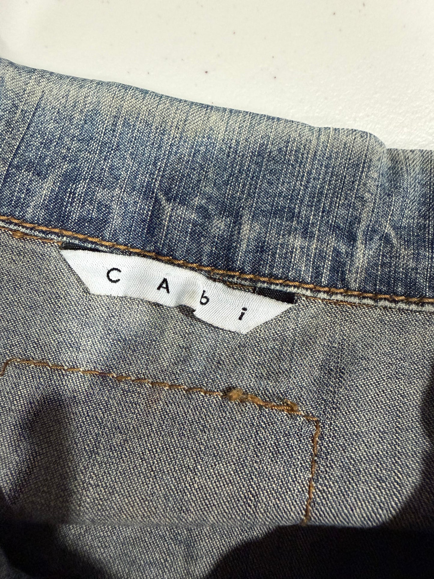 (M/L) vintage cabi denim detailed jacket
