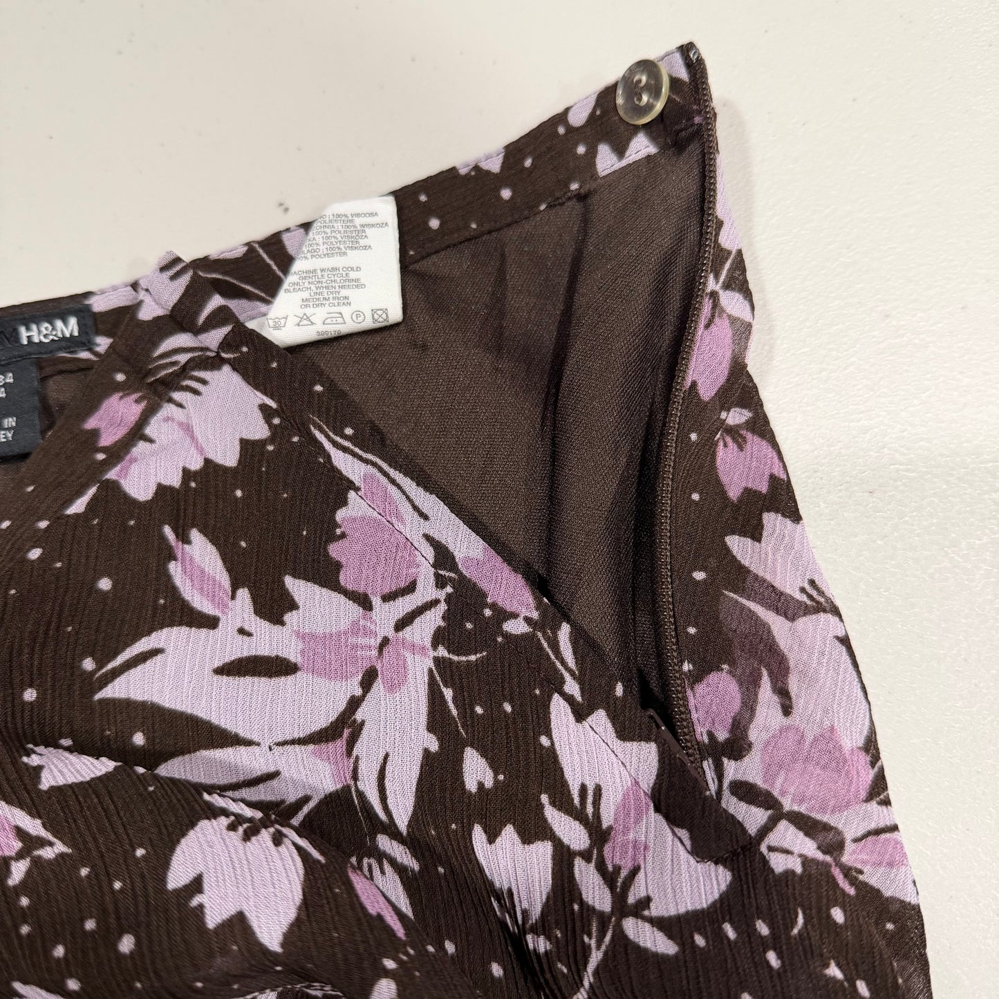 (XS/S) Vintage/Early 2000s Floral Maxi Skirt