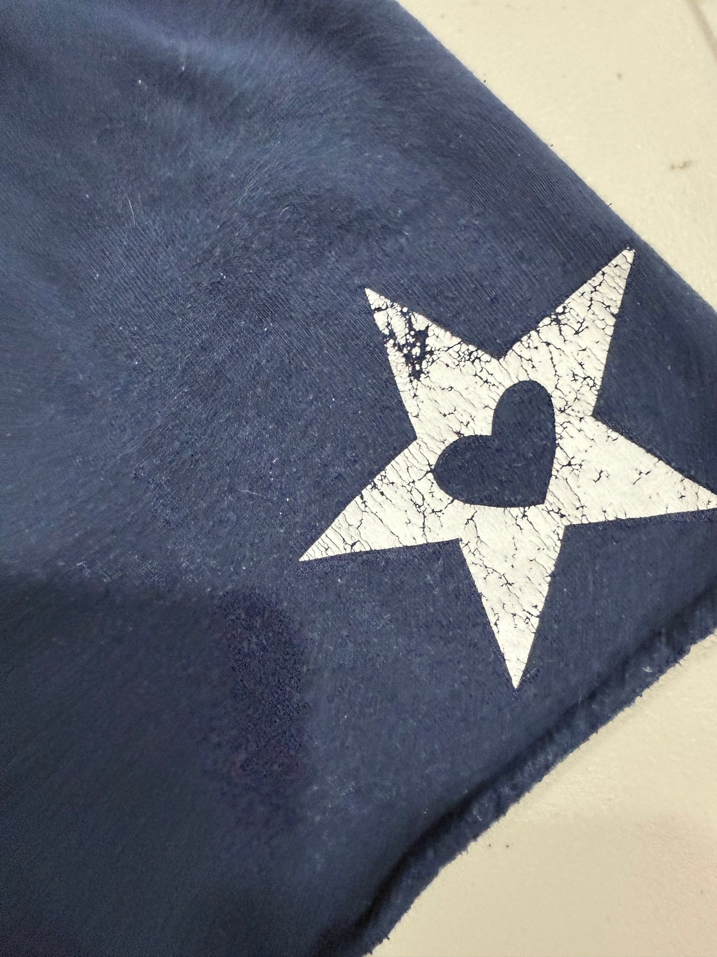 (M) 2000s no boundaries navy blue “princess” lounge shorts