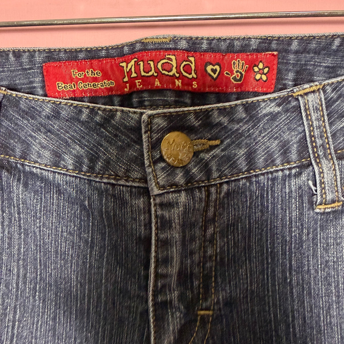 (29”) vtg Mudd low rise flare jeans
