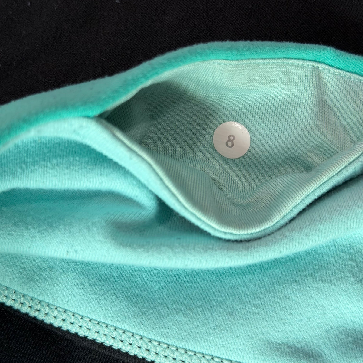 (6/8) 2000s lulu lemon teal capri leggings