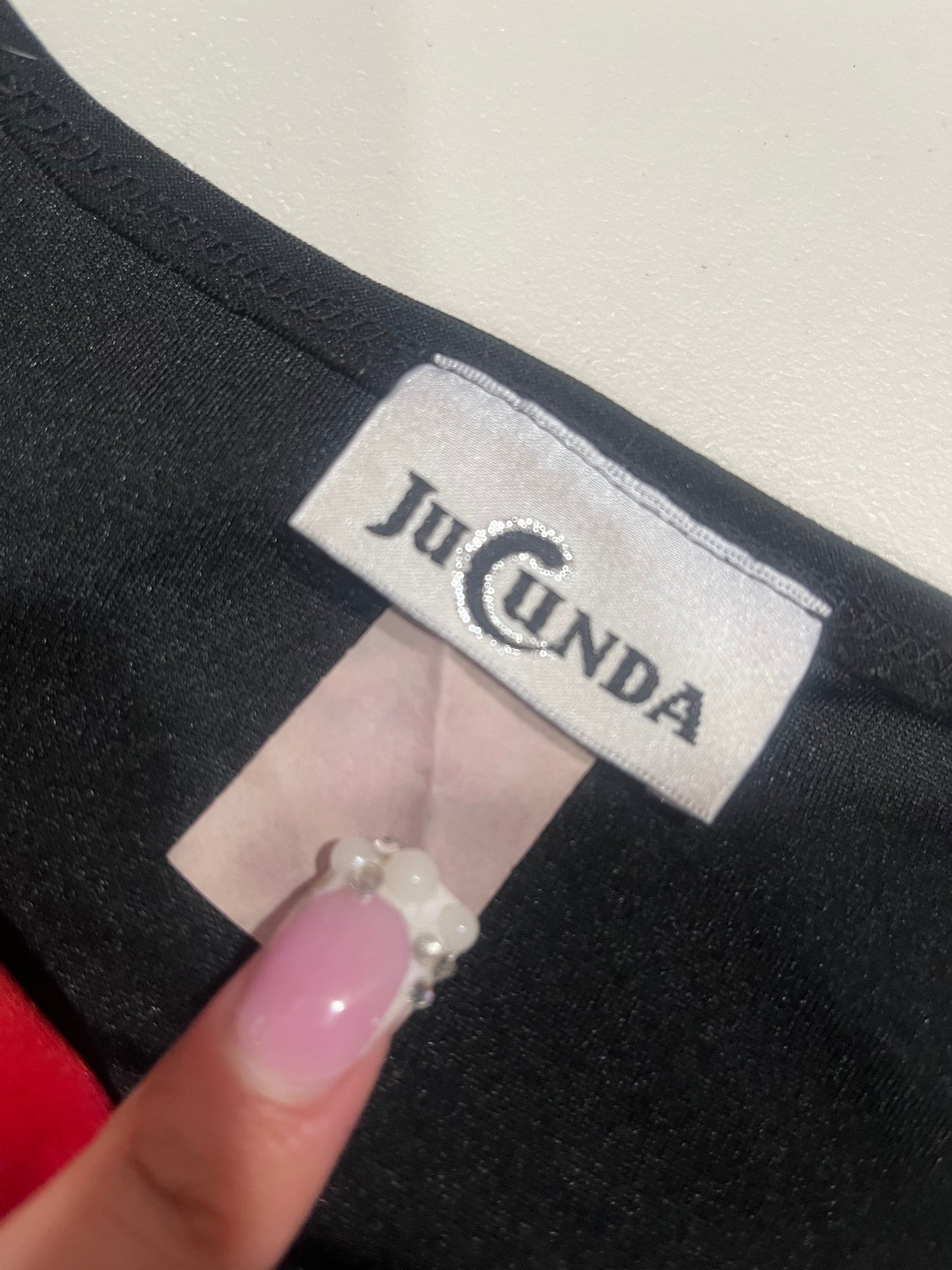 (S/M) Vintage Embellished Leopard Flower Tank