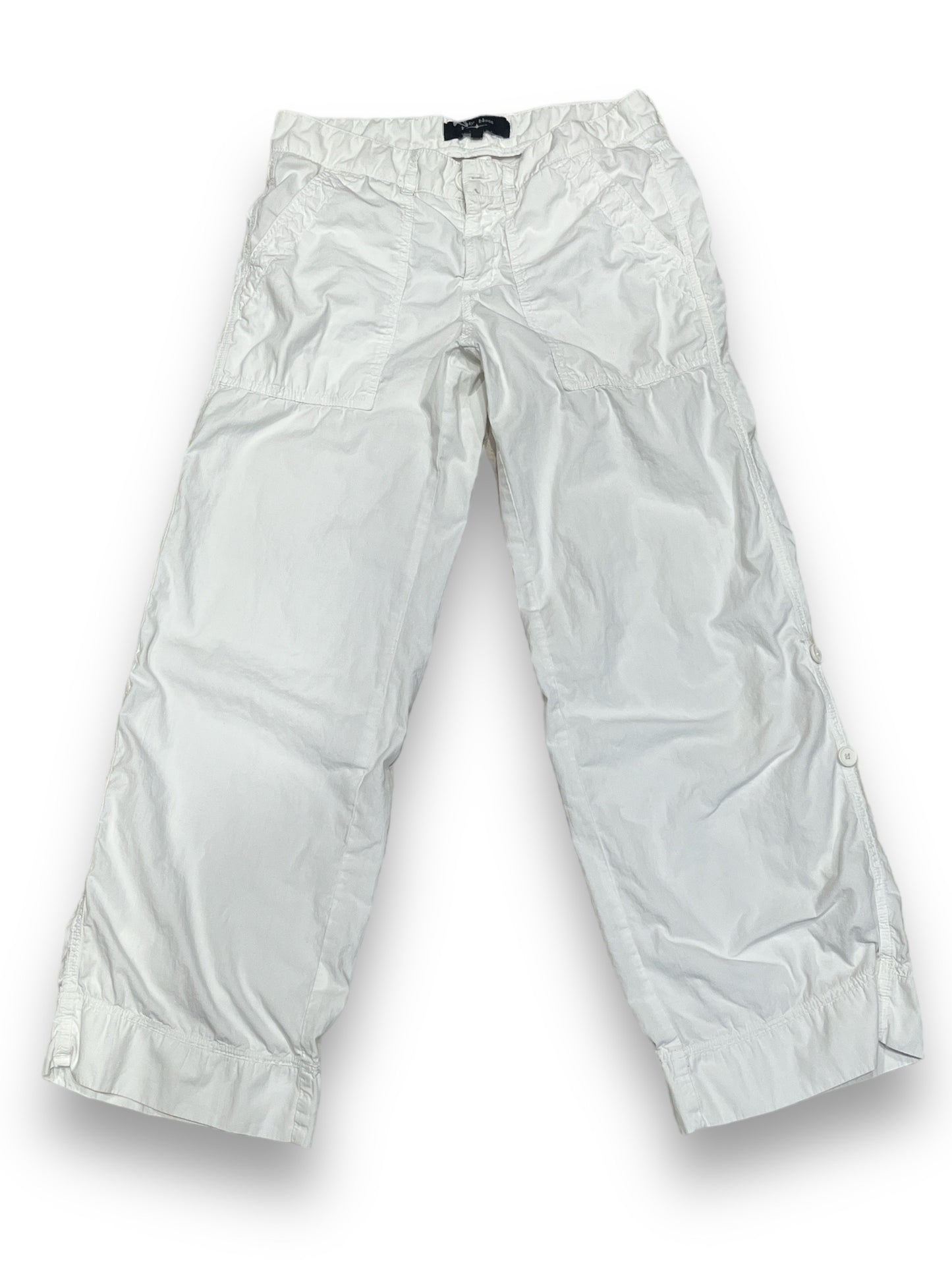 (32”) White Billy Blue Cargo Pants