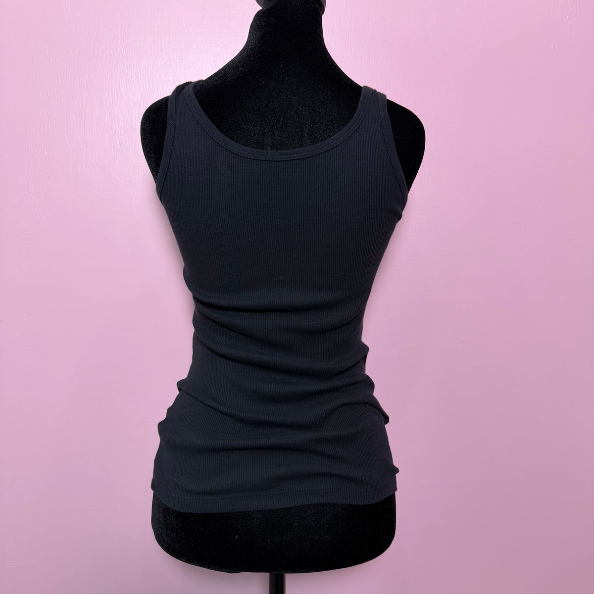(S) 2000s “i would exercise but i might spill my drink” wine graphic tank top