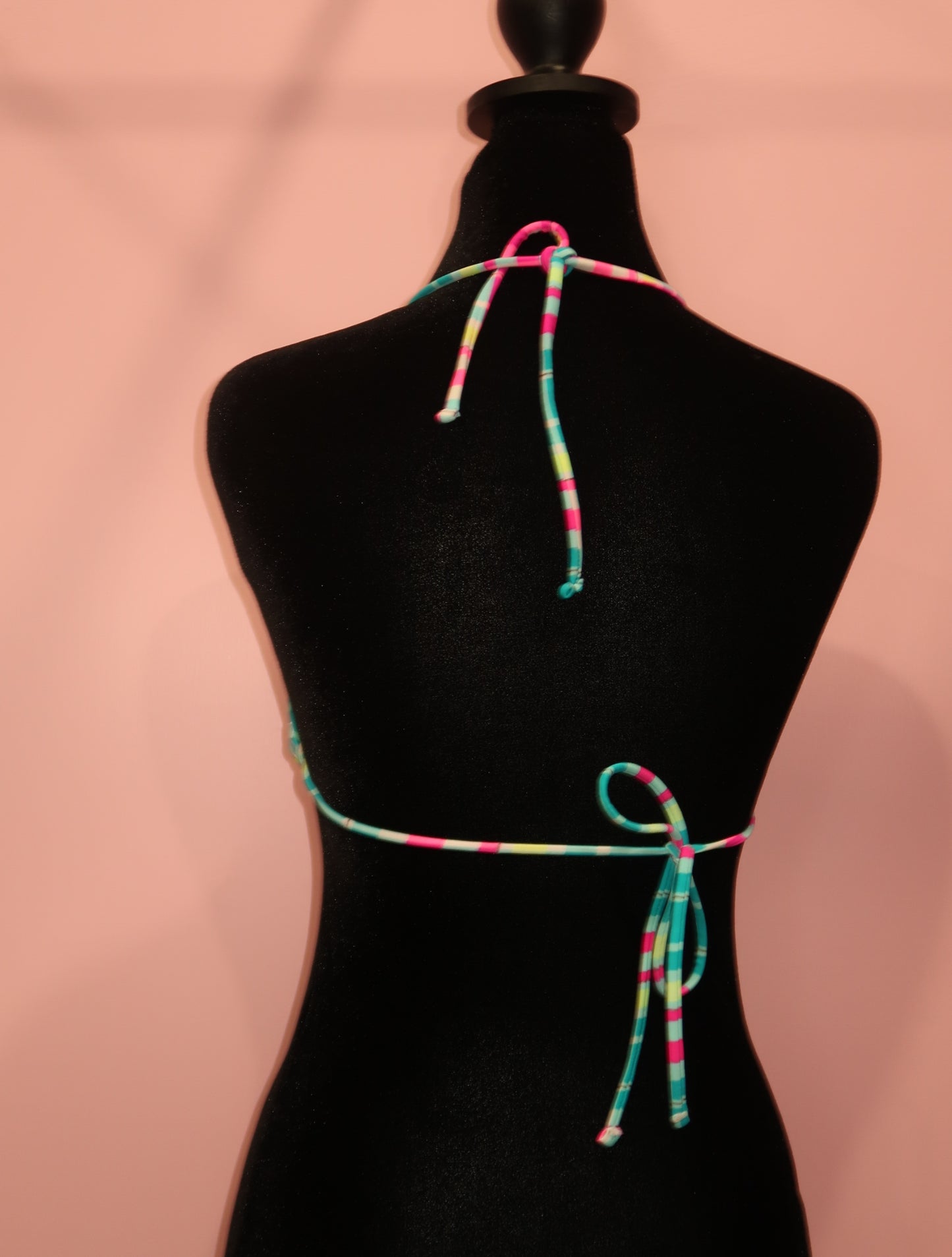 (S) 2000s multicoloured bikini top