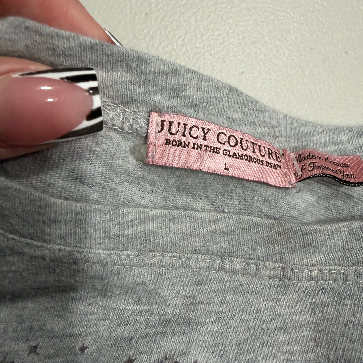 (M/L) 2000s juicy couture long sleeve