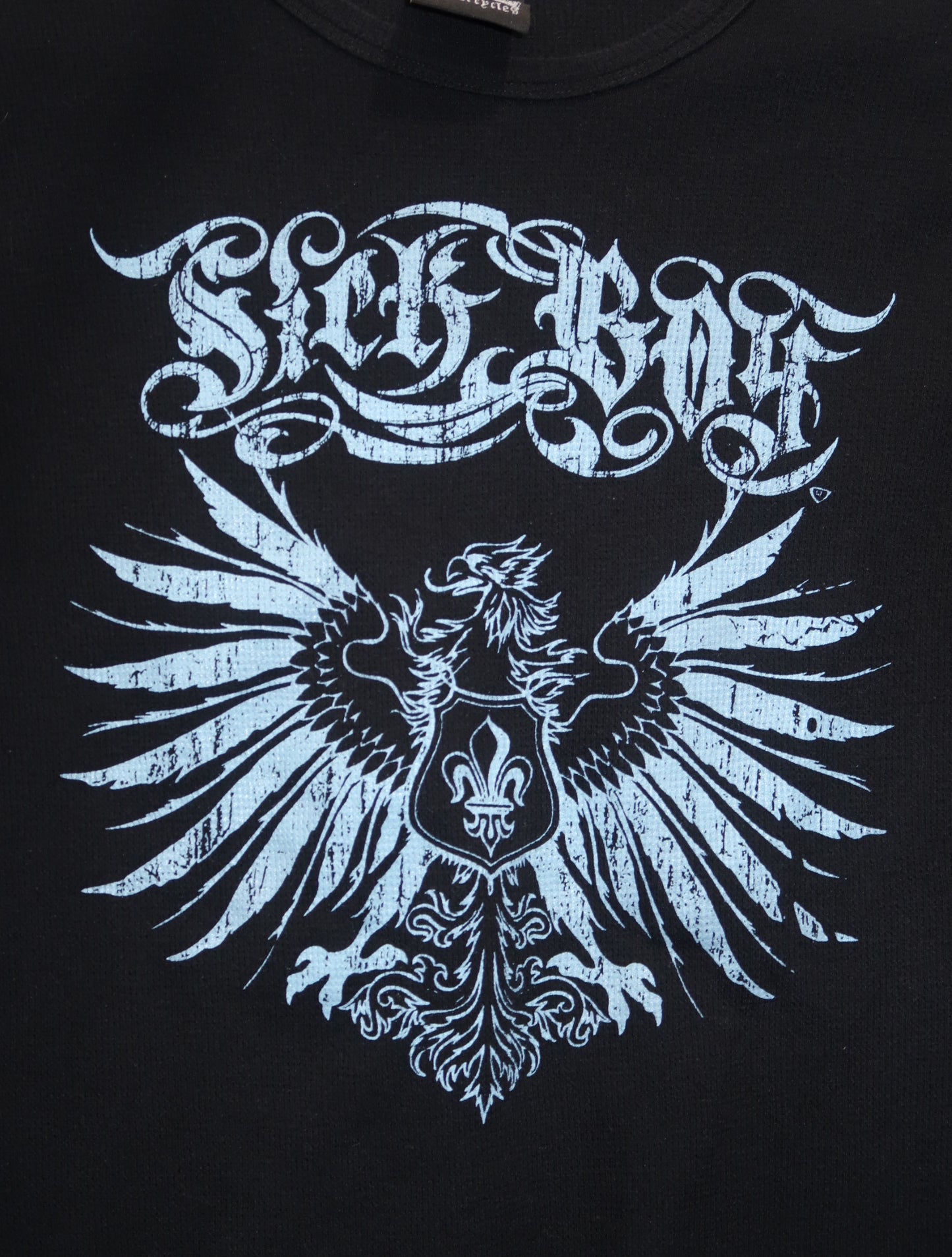 (S/M) sick boy “live fast, ride fast” graphic thermal top