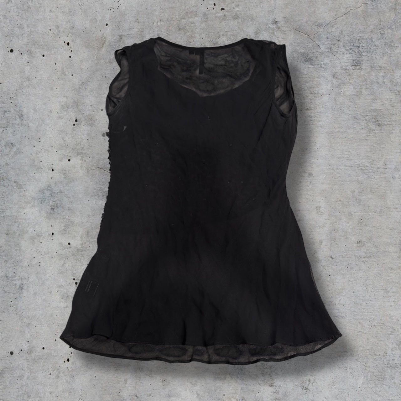 (L) 2000s sequin top