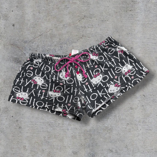 (M) early 2000s hello kitty pj lounge shorts