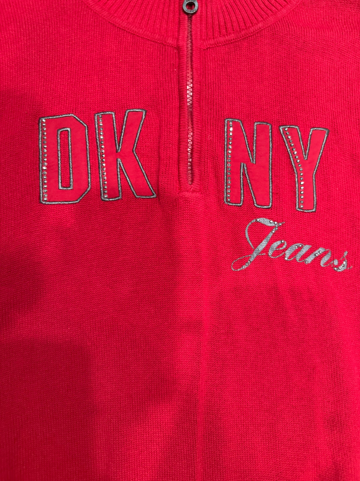 (L/XL) DKNY Red knit