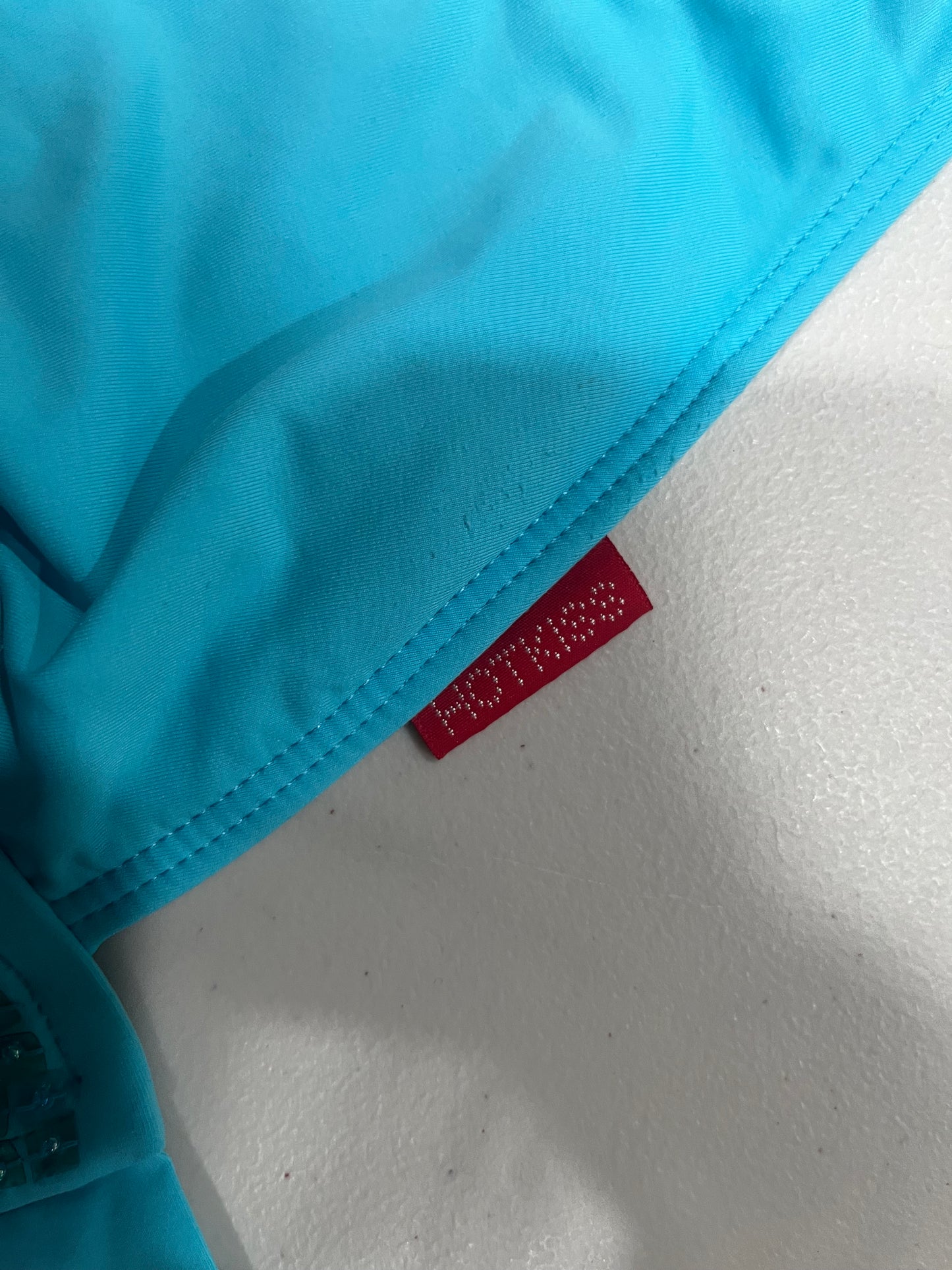 (S) y2k sequin bikini top