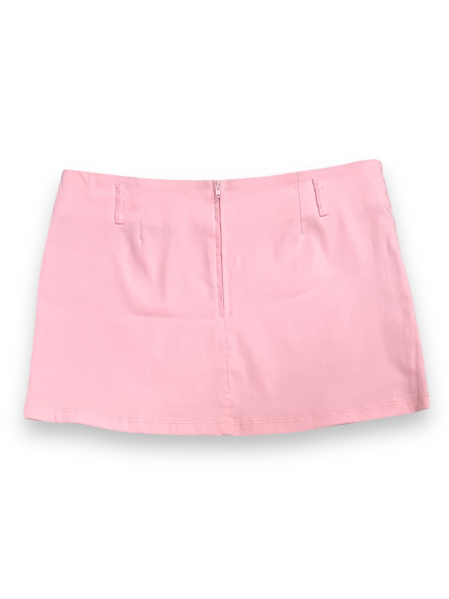 (30”) 2000s Pink BUIYAHKAH Mini Skirt