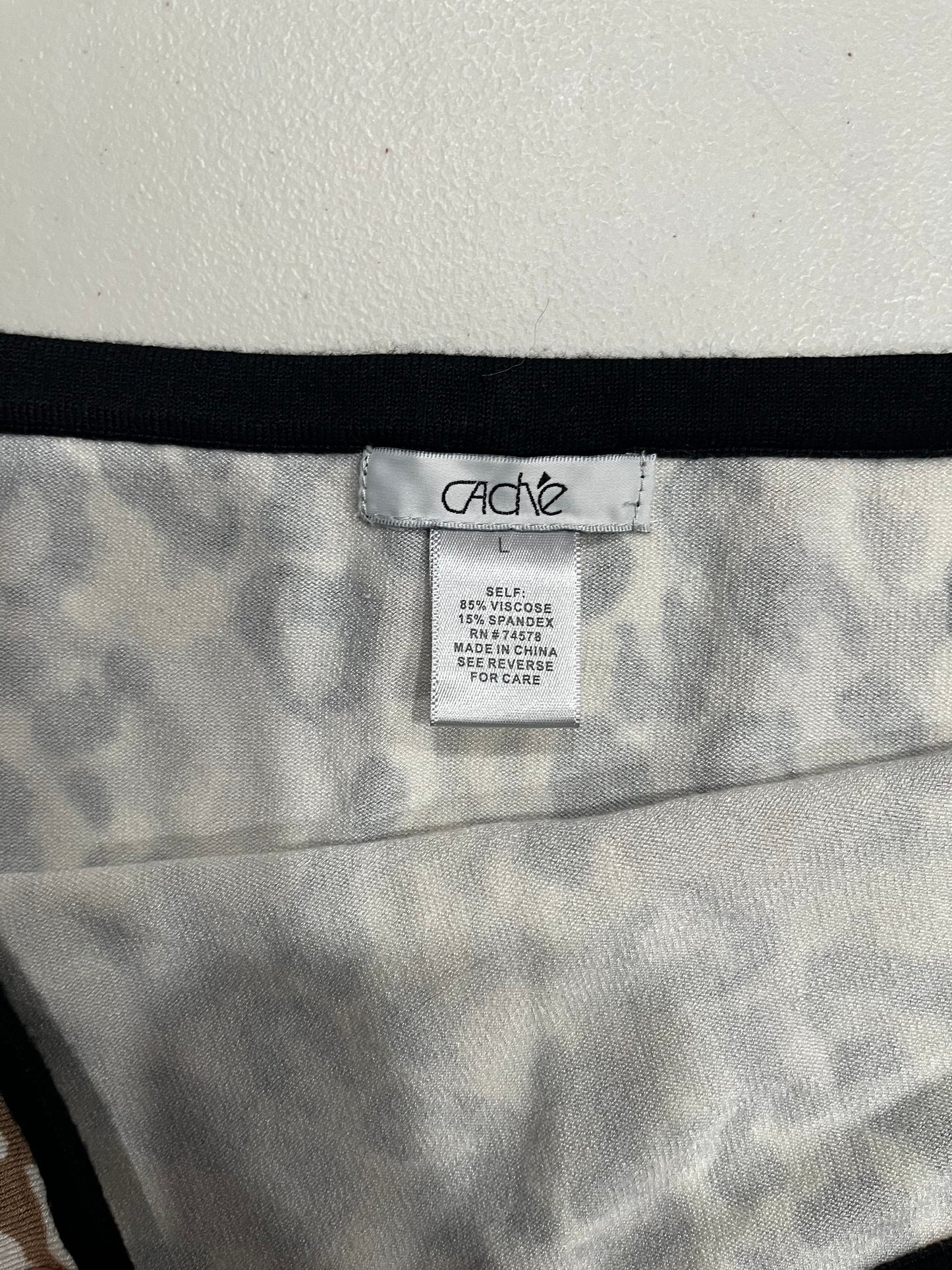 (M/L) VTG Cache Leopard Print Tube Top