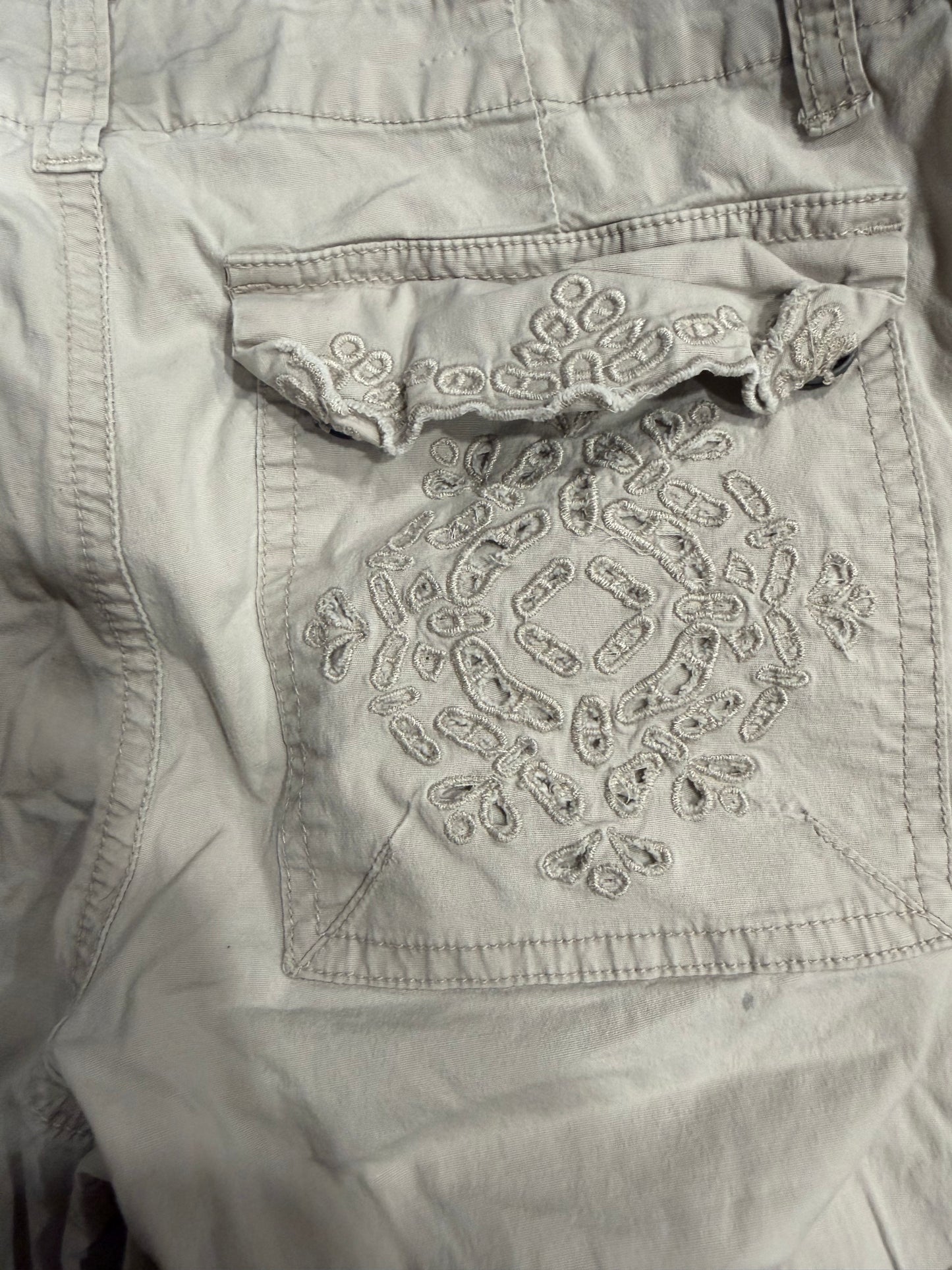 (0/1) vintage candie’s detailed capris