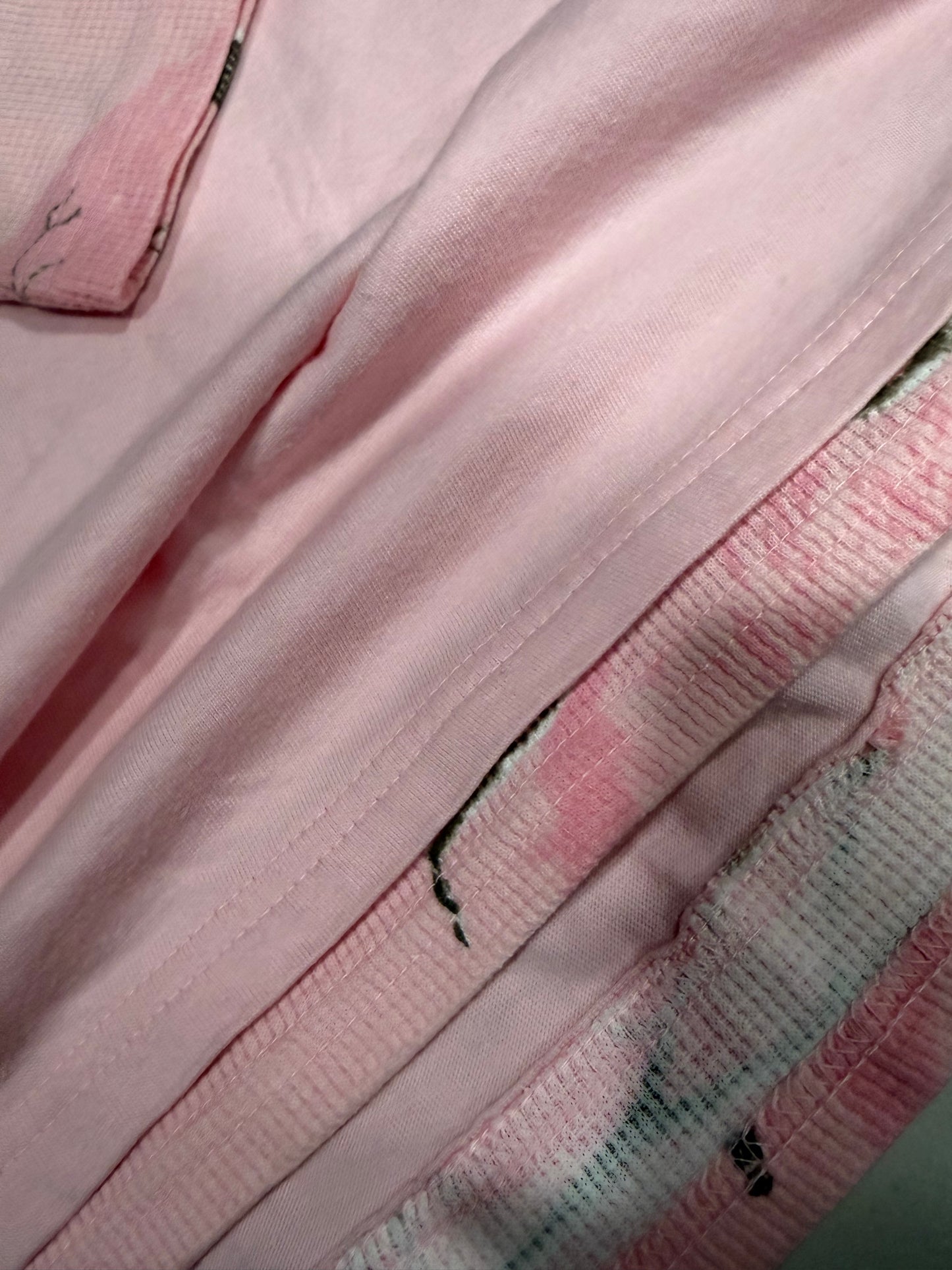 (L) pink camo real tree thermal long sleeve