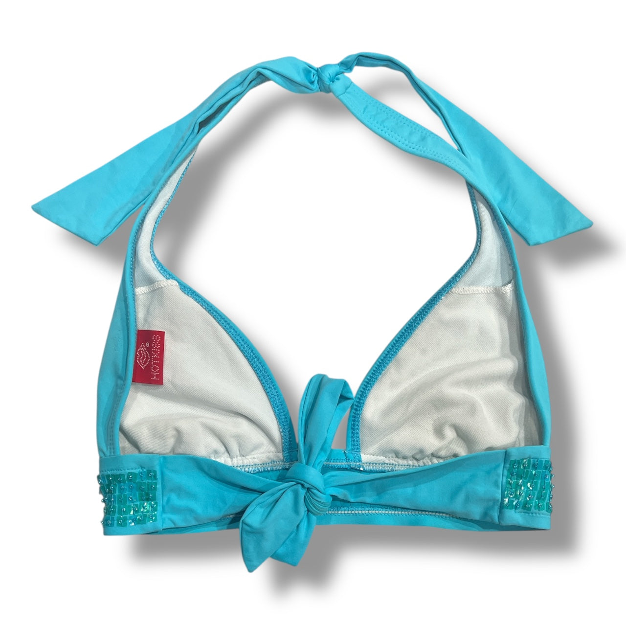 (S) y2k sequin bikini top