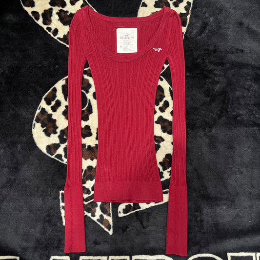 (XS) Hollister knit long sleeve top