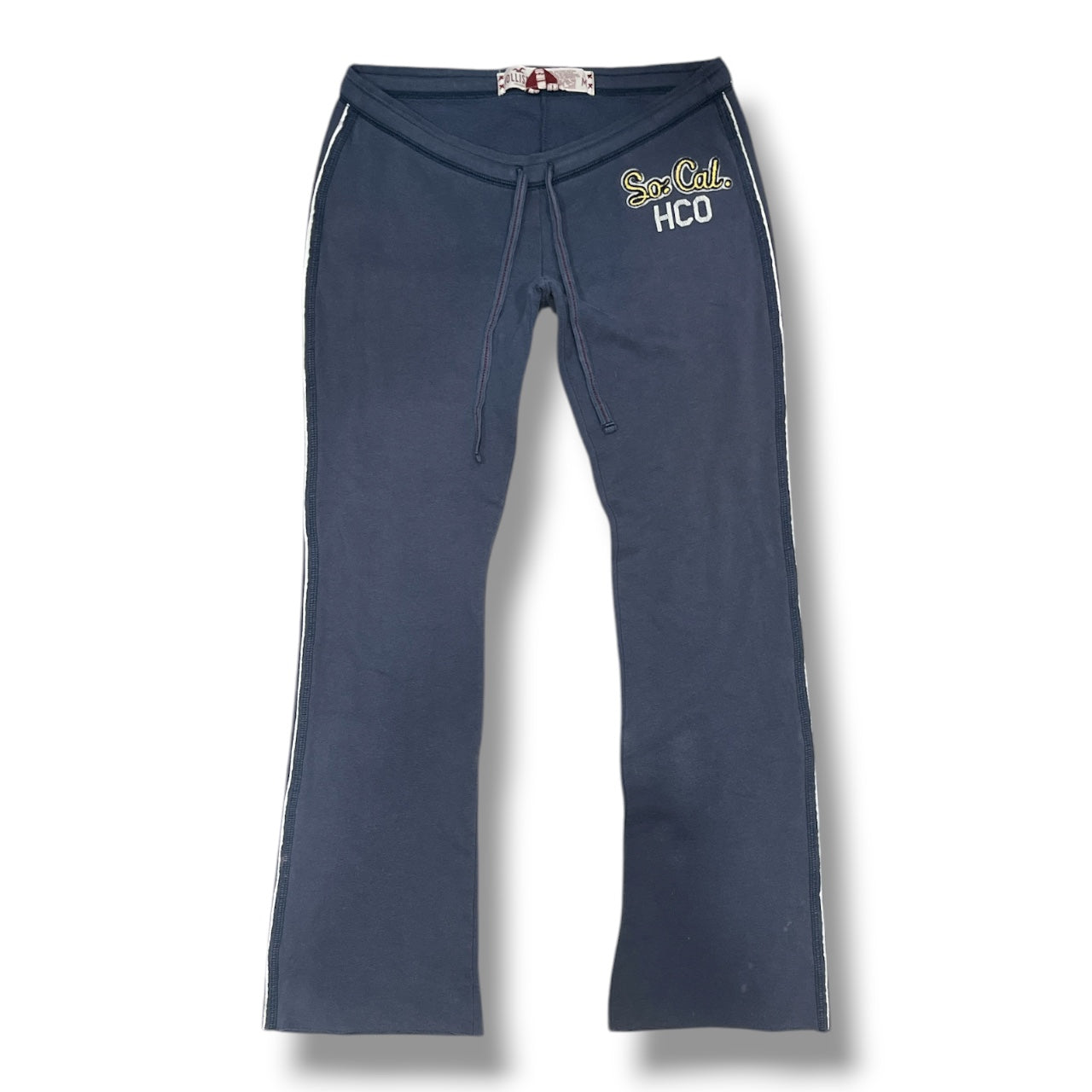 (M) 2000s Hollister “1992” Low Rise Flared Sweats