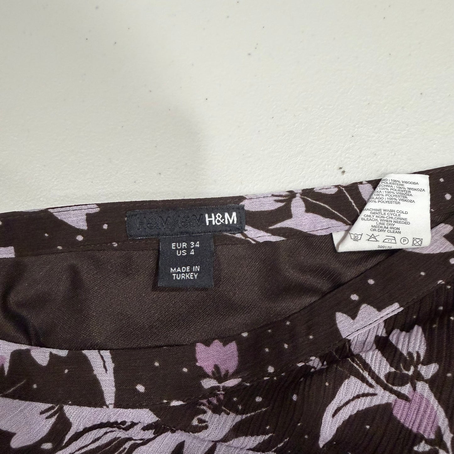 (XS/S) Vintage/Early 2000s Floral Maxi Skirt