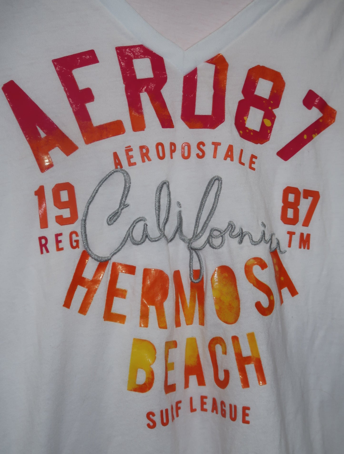 (XL) y2k aeropostale top