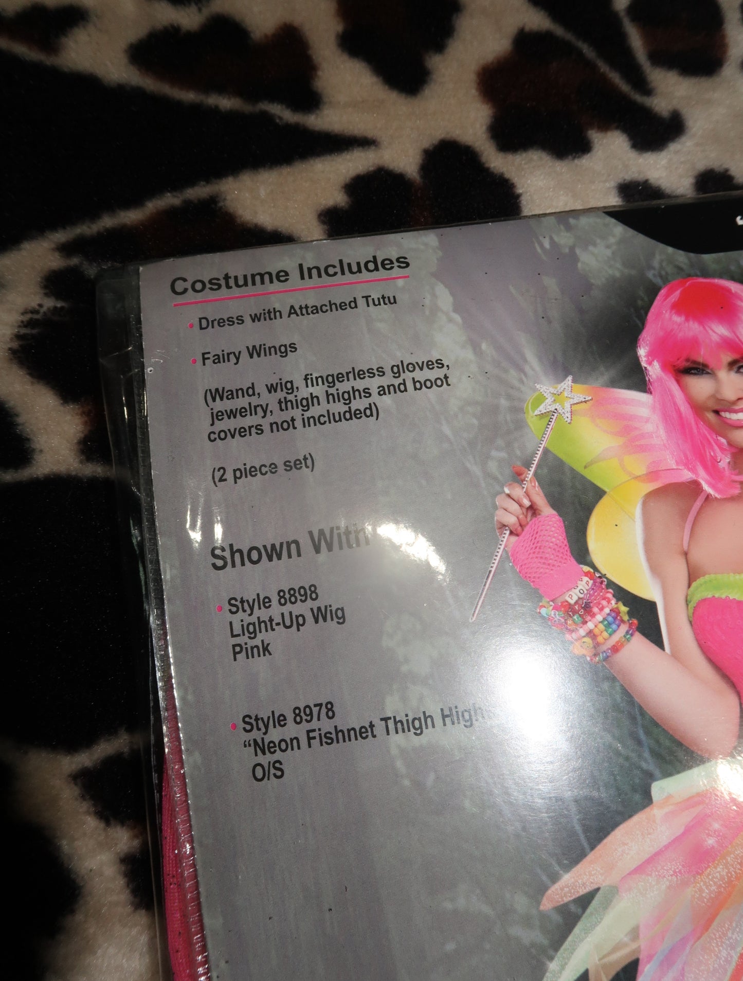 (S) NWT DREAMGIRL RAINBOW FAIRY COSTUME