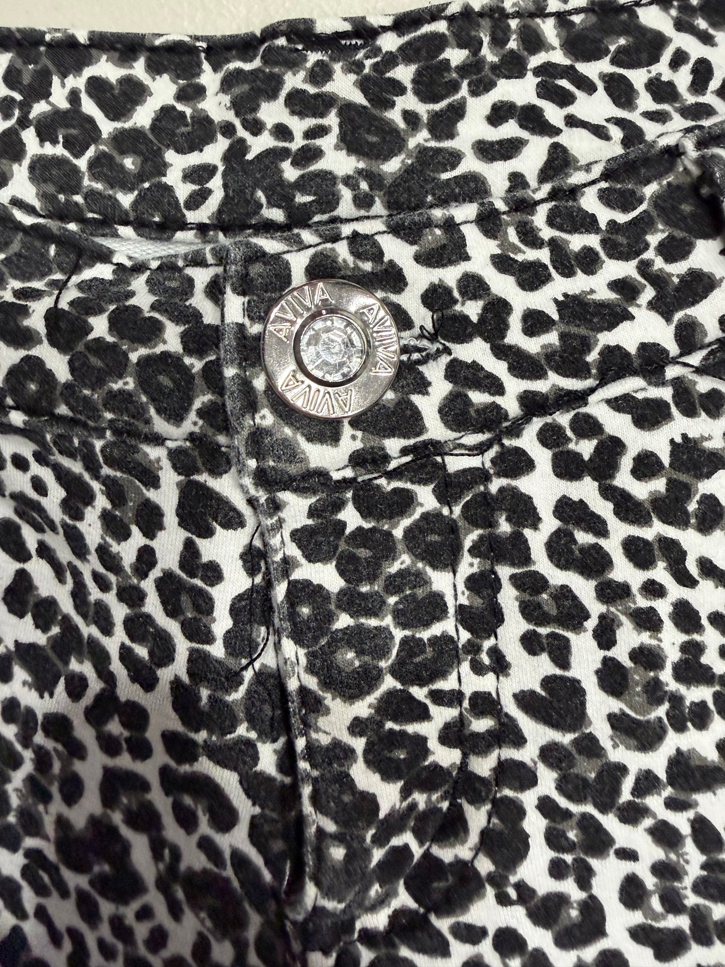 (25”) 2000s Cheetah Print Mini Shorts