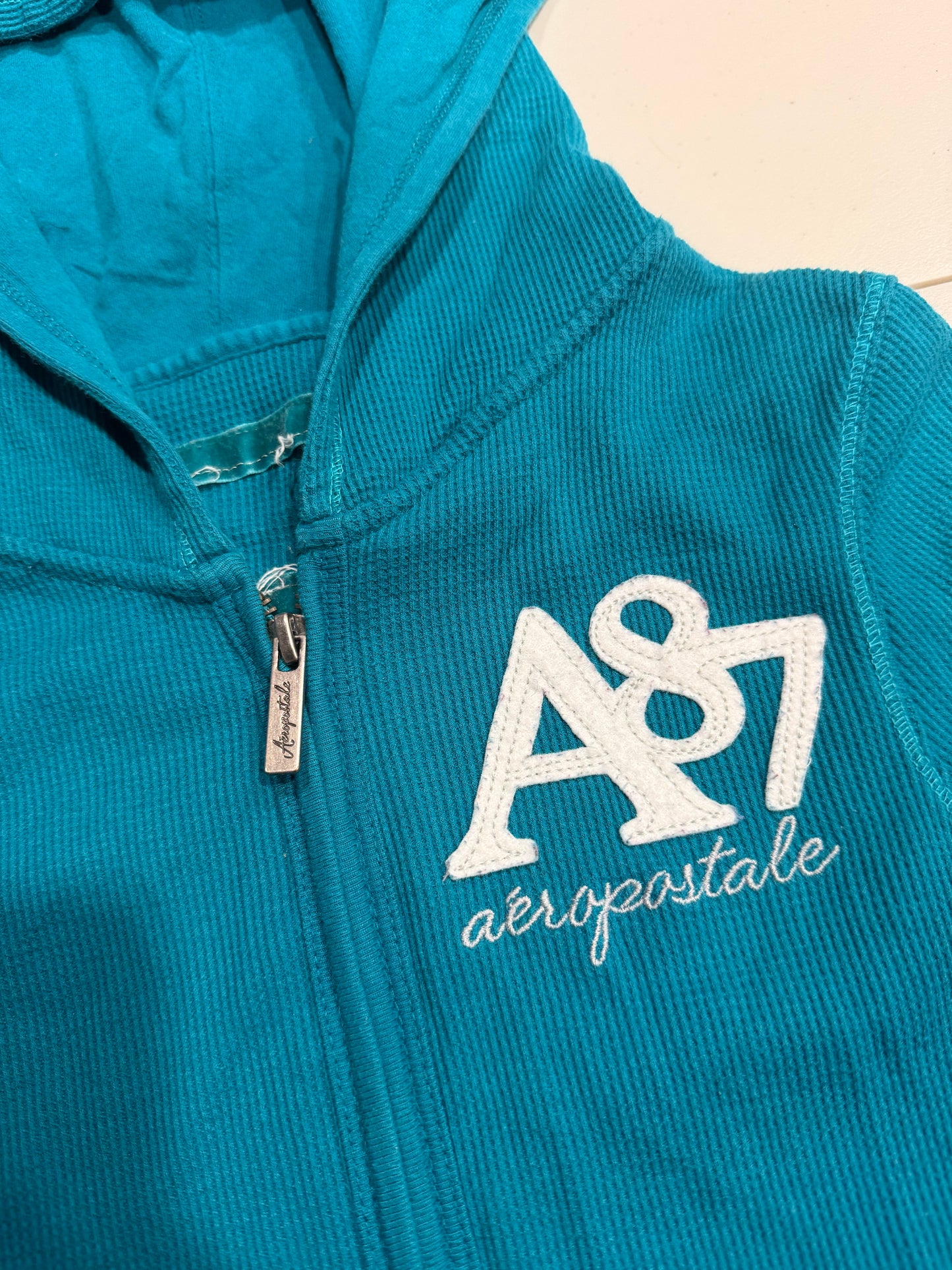 (M) 2000s aeropostale fitted jacket