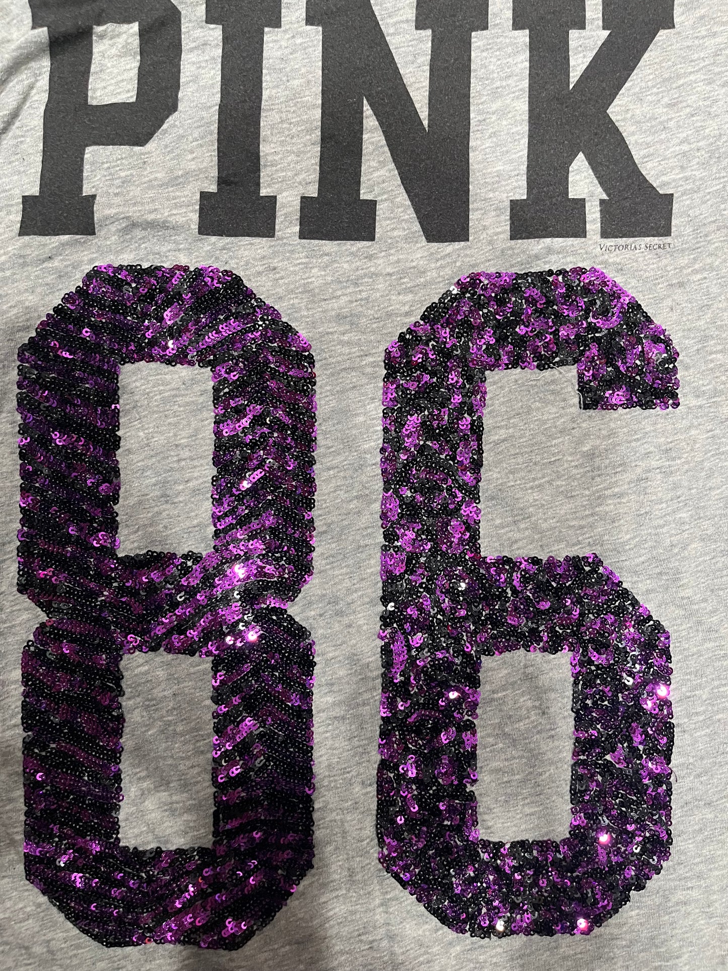 (M) Mcbling Sequin 2000s PINK Top