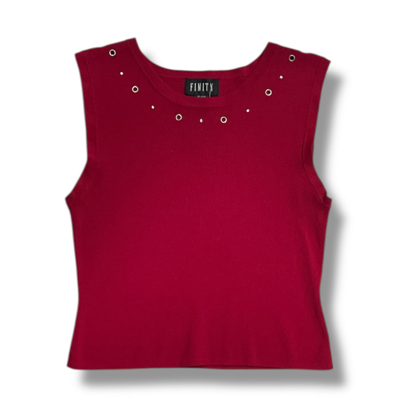 (XL) VTG Eyelet Grunge Top