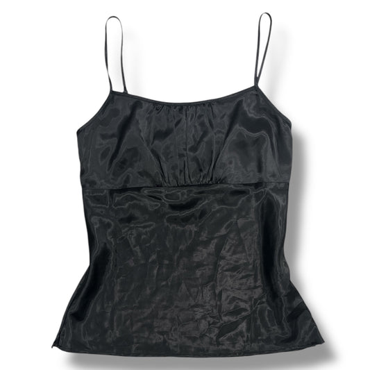 (XS) 2000s Silk Babydoll Top