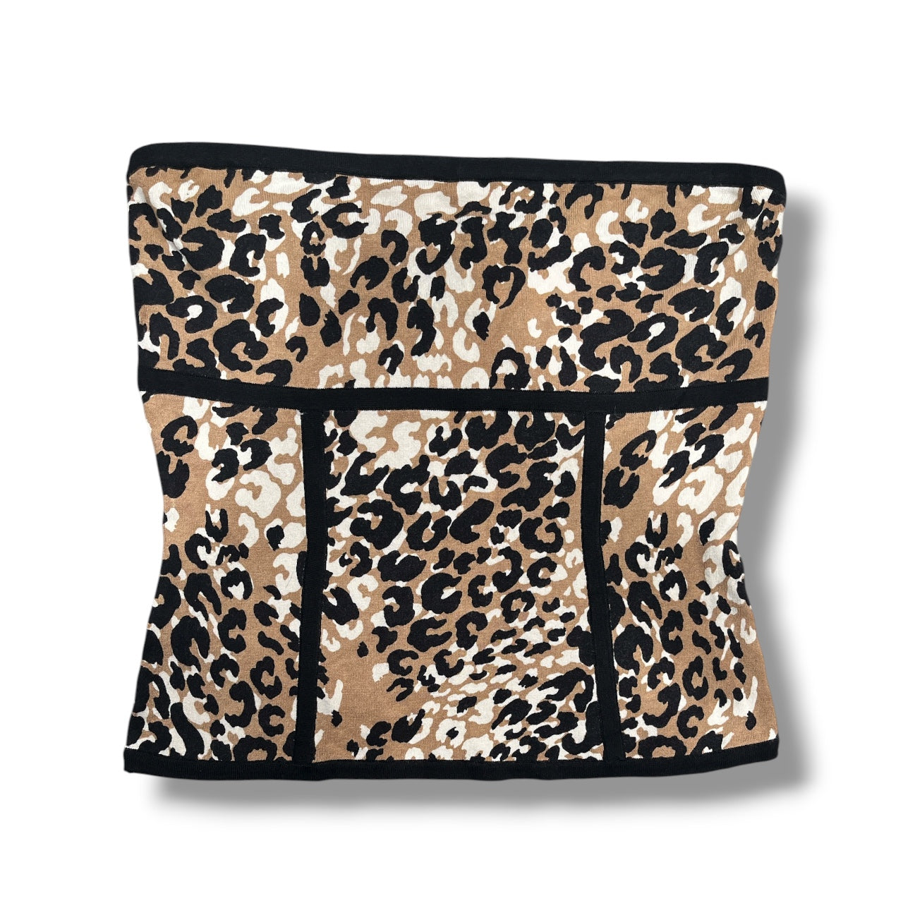 (M/L) VTG Cache Leopard Print Tube Top