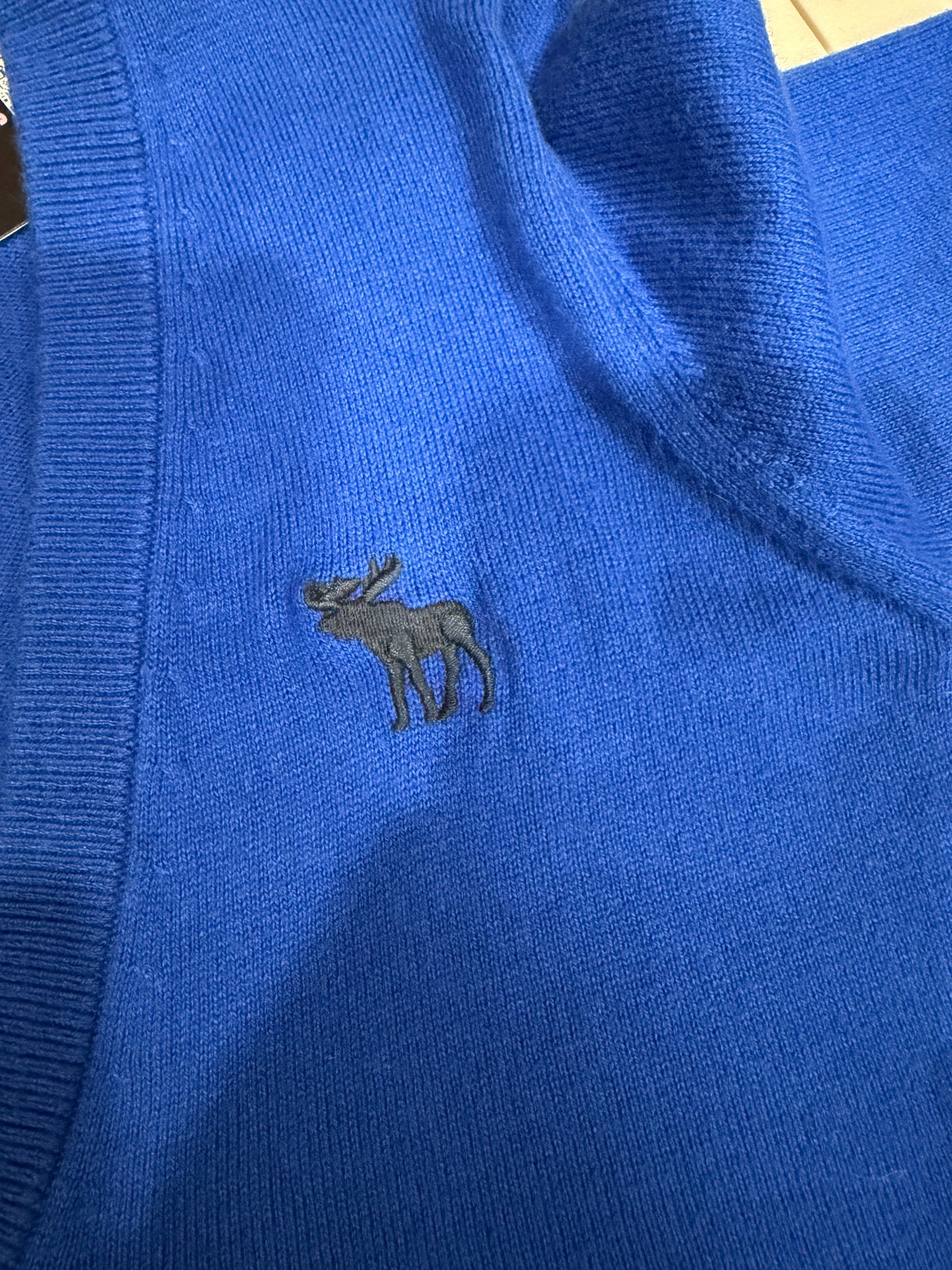 (S) abercrombie & fitch blue sweater