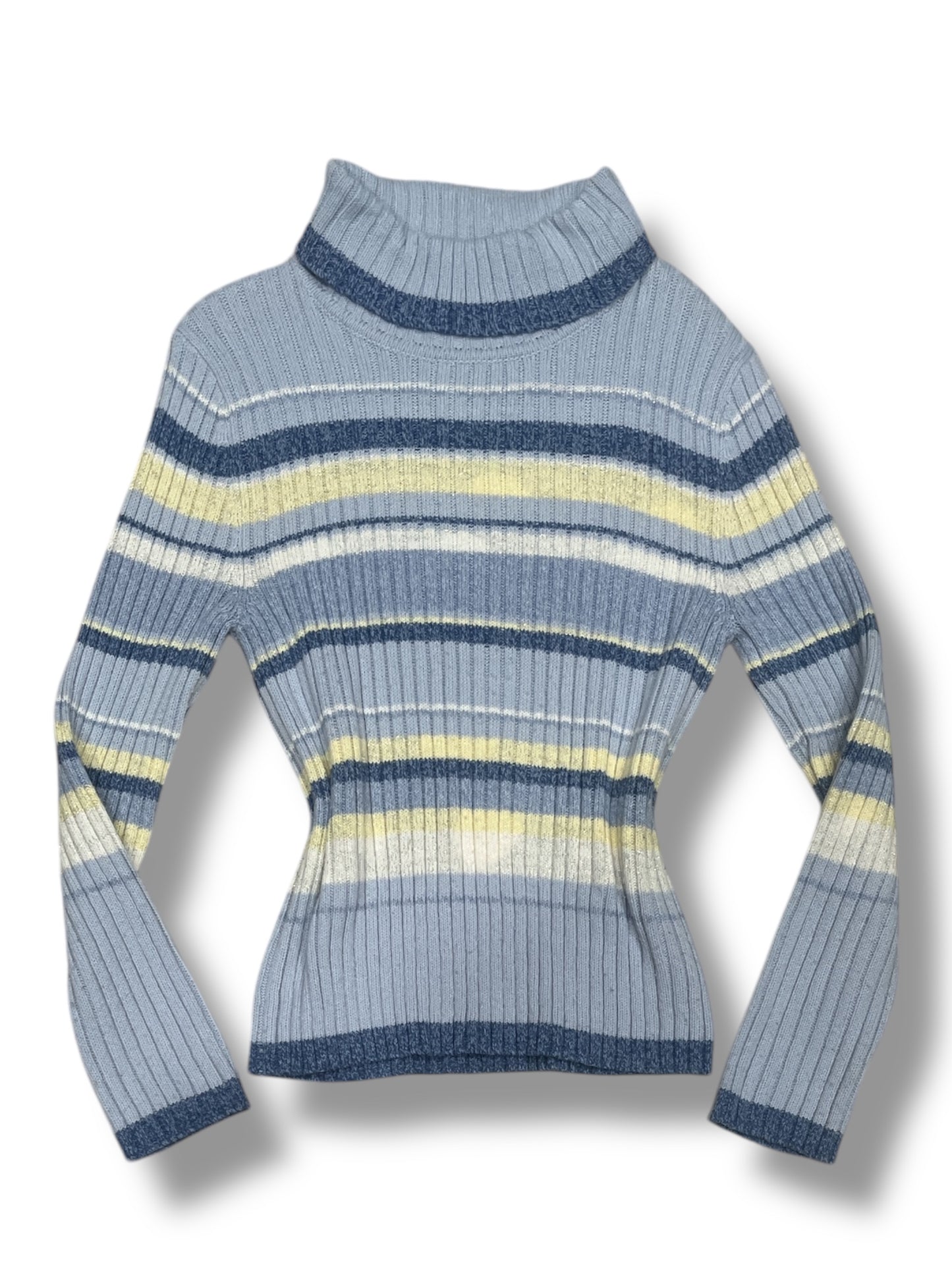 (L) Vintage Knit Turtleneck Longsleeve Top