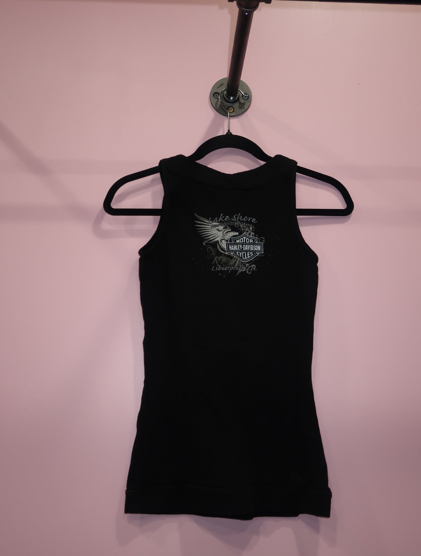 (M) Harley davison studded tank