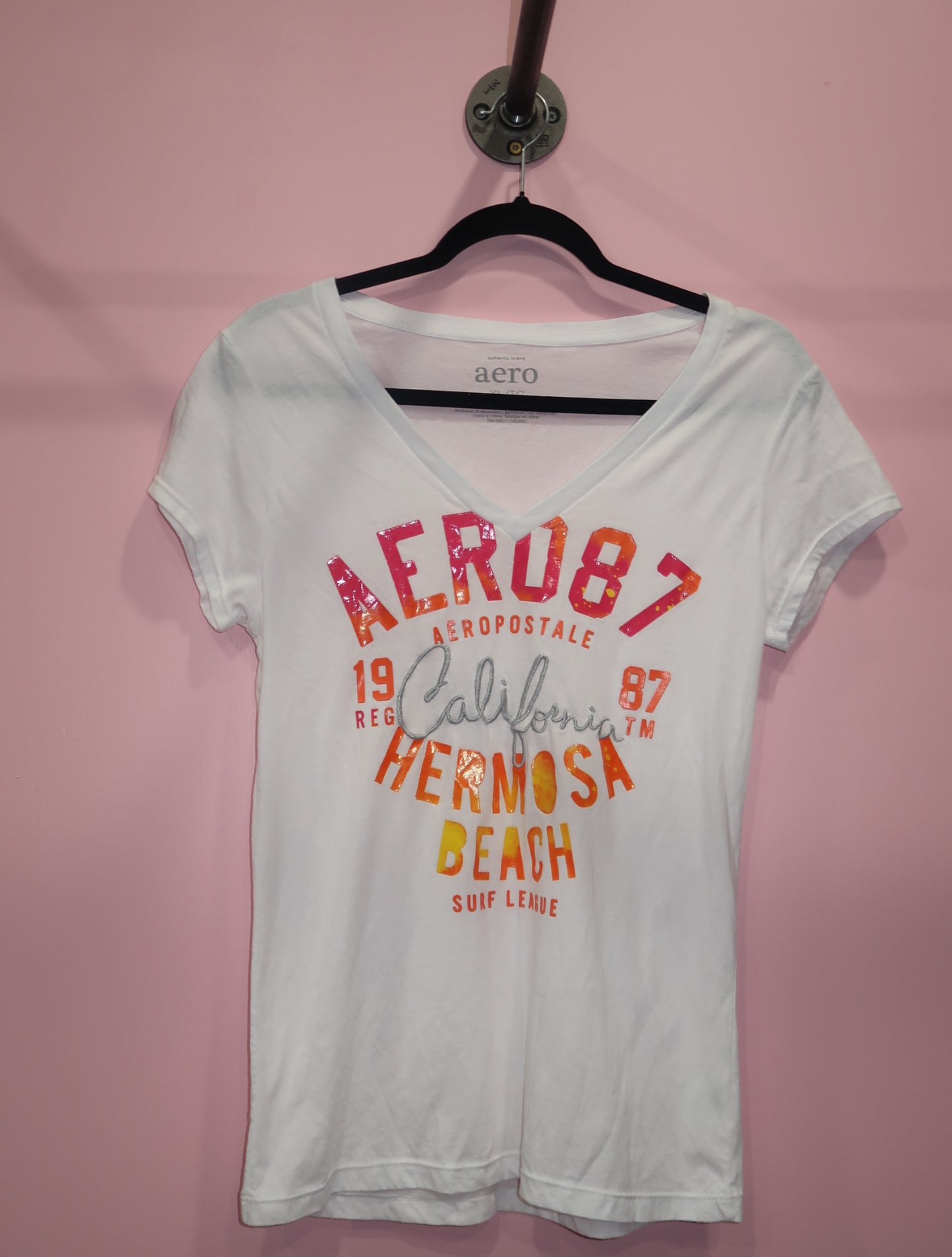 (XL) y2k aeropostale top