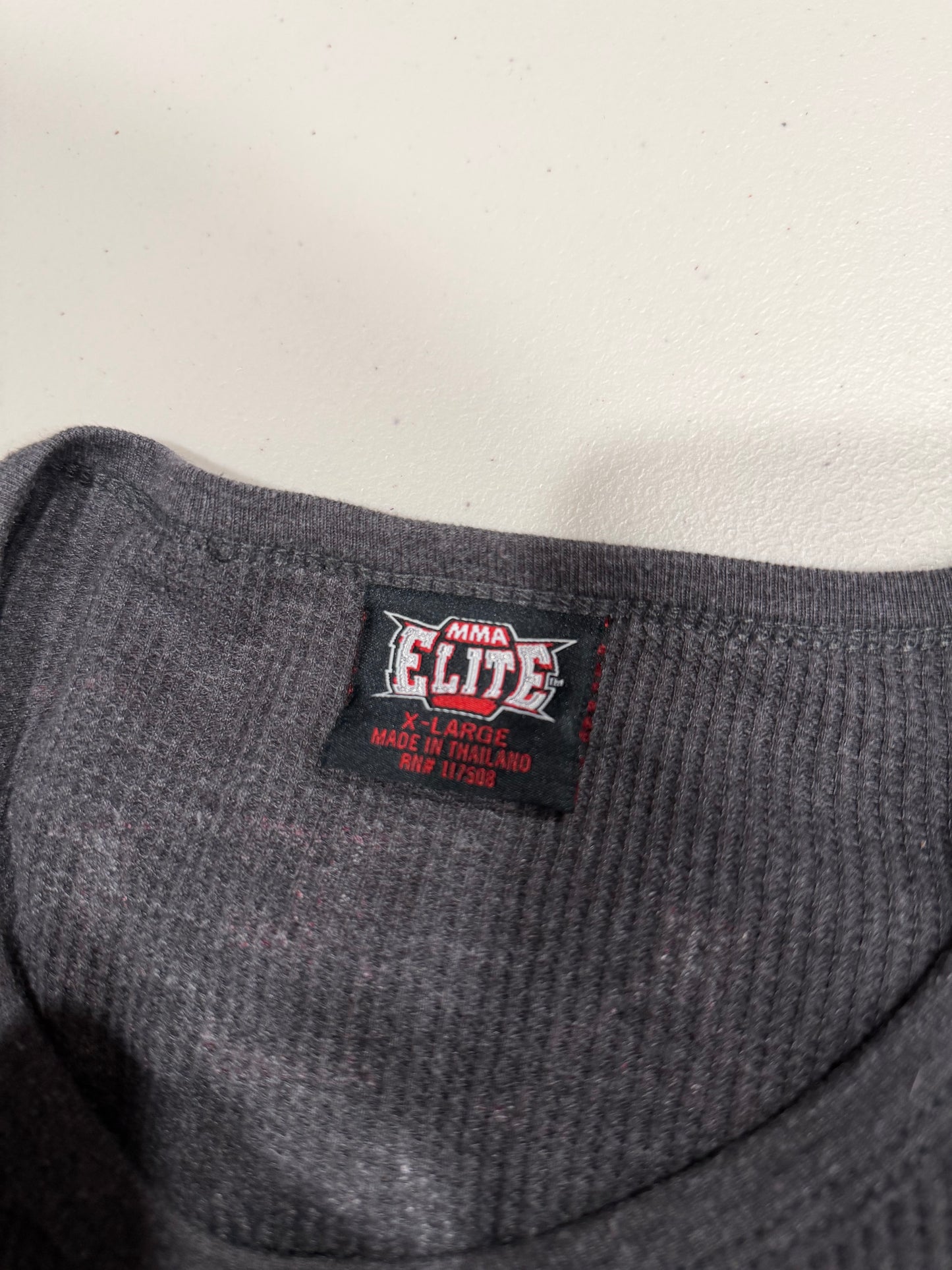 (XL) grunge MMA Elite Graphic Cross Thermal