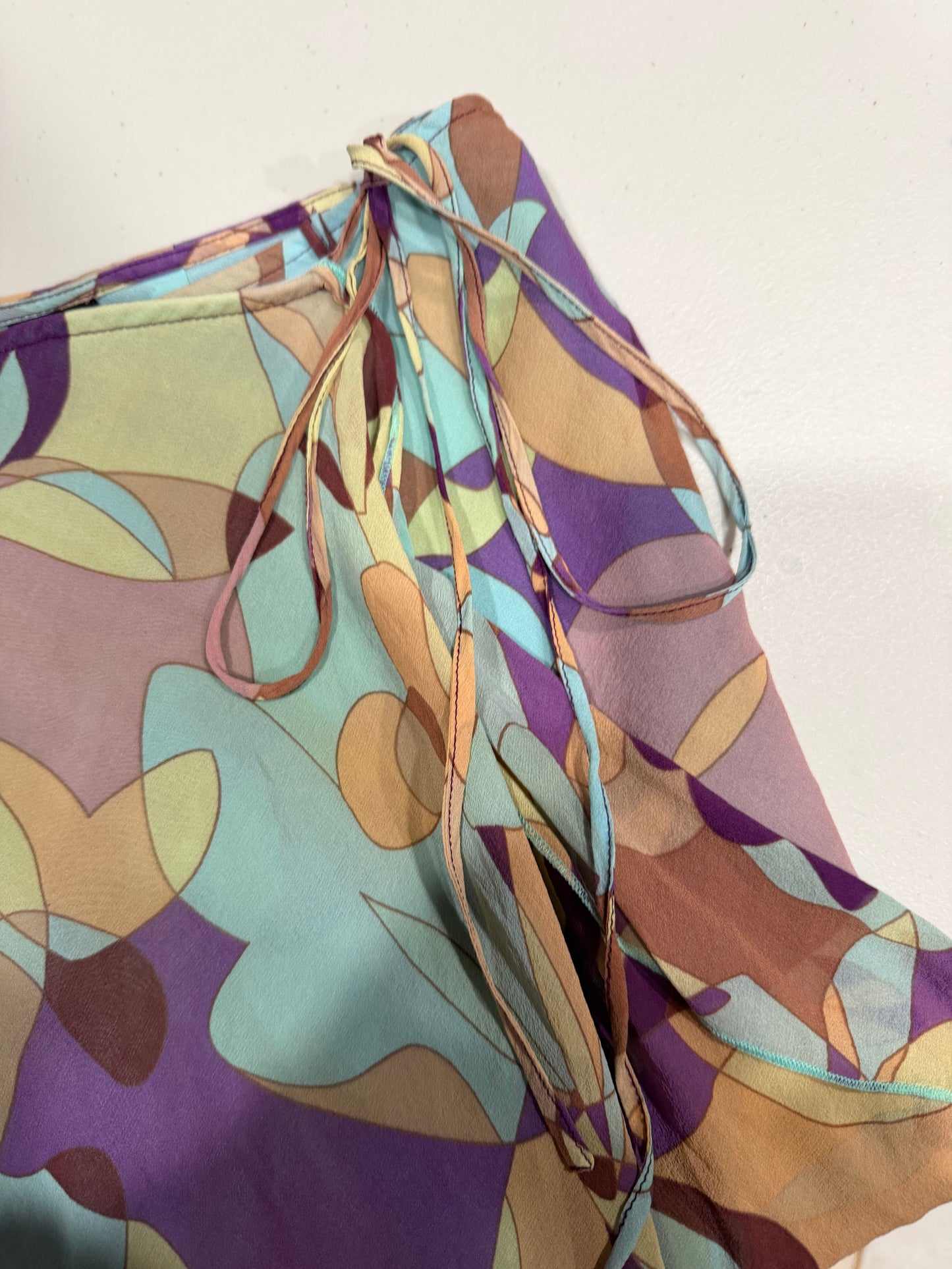 (XS/S) express fairy code midi wrap skirt