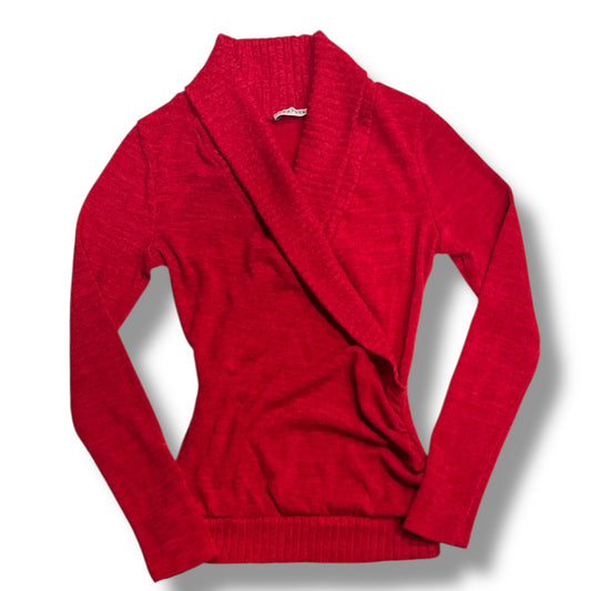 (S) PAPAYA Knit Sweater Top