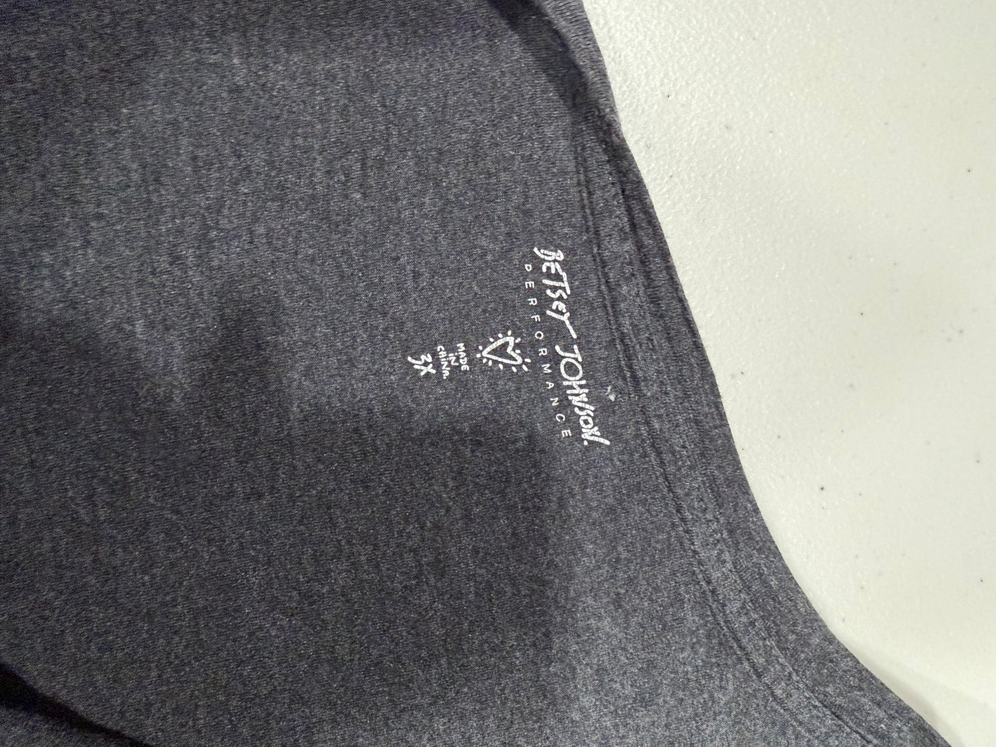 (3XL) 2000s betsey johnson leopard skull grey grunge top