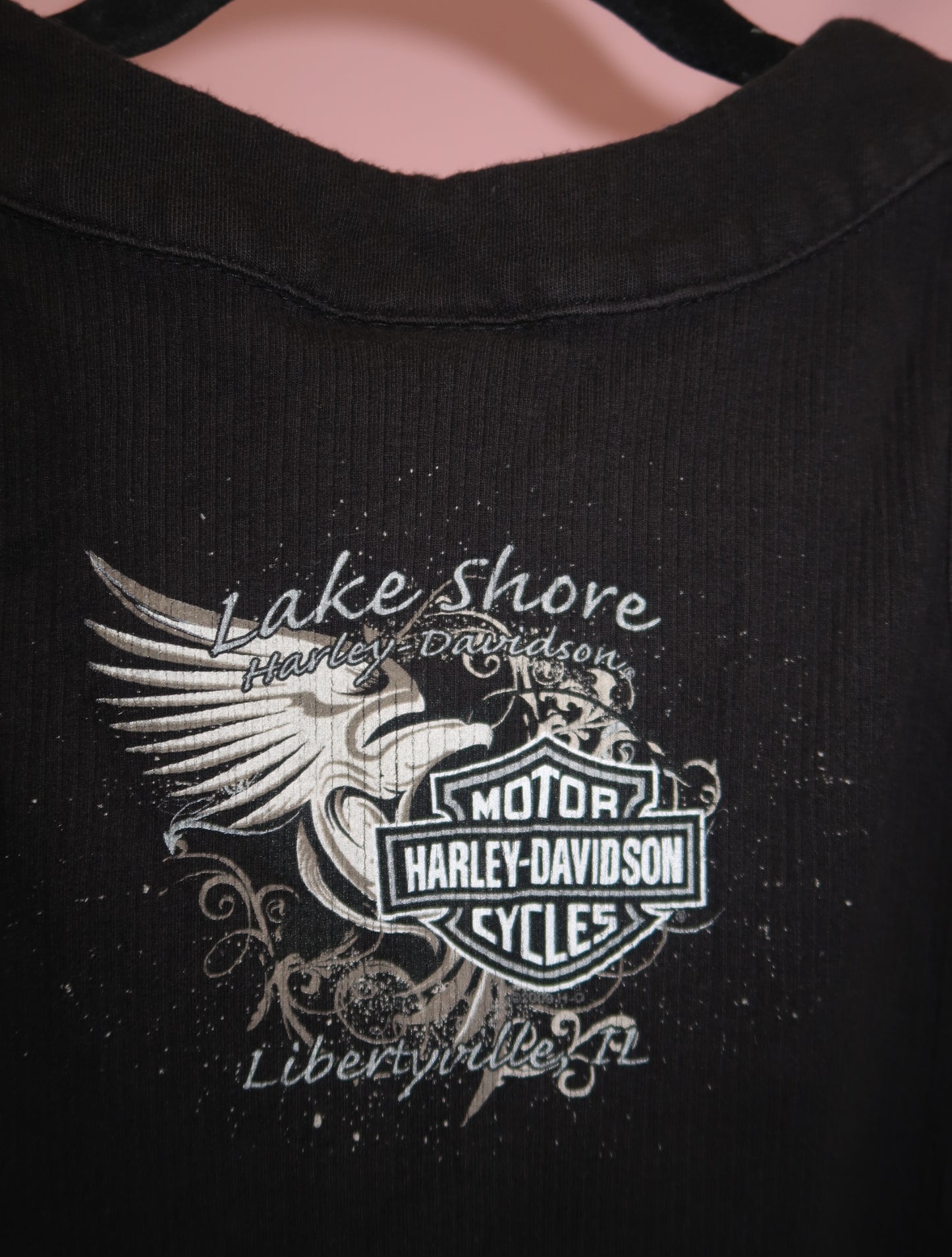 (M) Harley davison studded tank