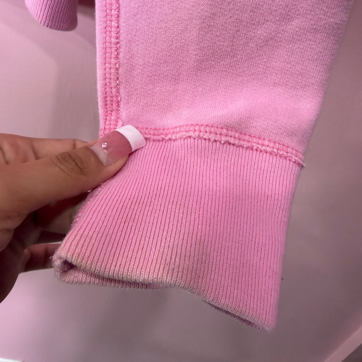 (M/L) Abercrombie & fitch pink zip up jacket