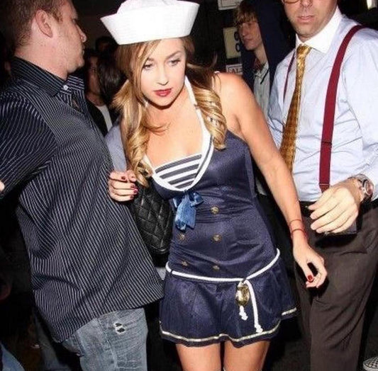 (S/M) ⚓️OG 2000s Sailor Girl Mini Dress ⚓️