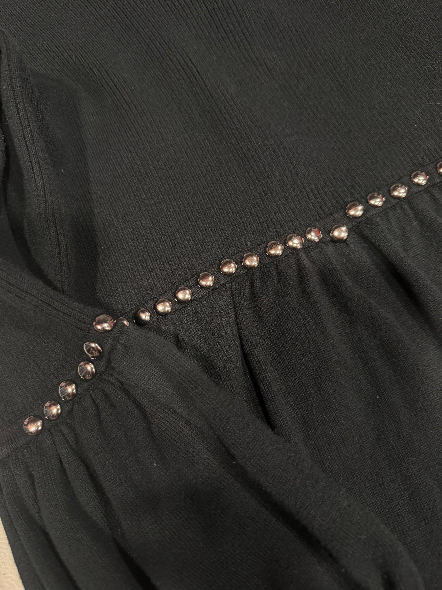 vintage studed babydoll top