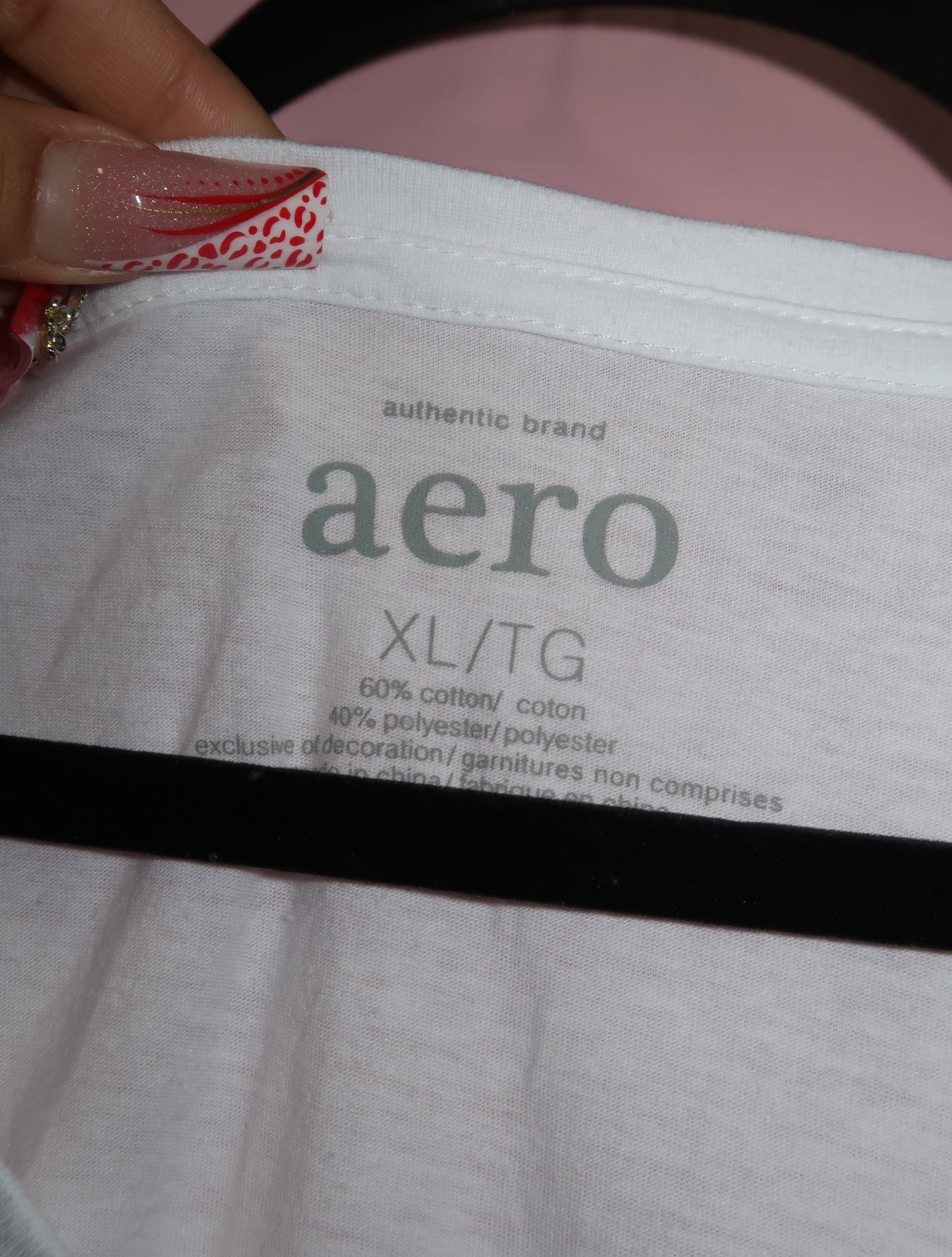 (XL) y2k aeropostale top