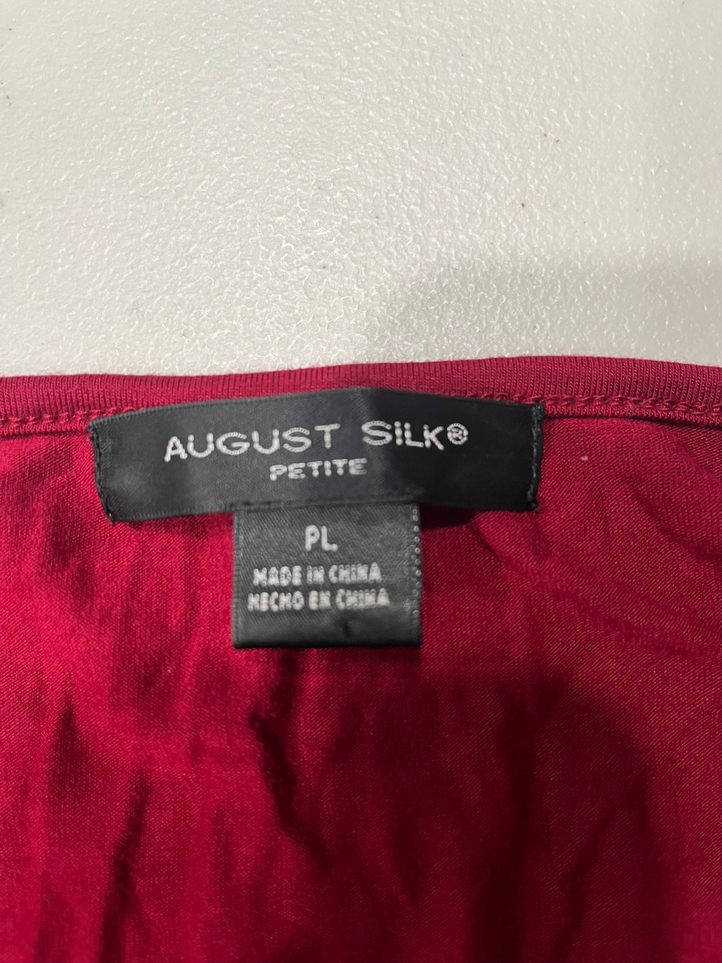 (XL/XXL) Vintage Silk Bow Babydoll Top