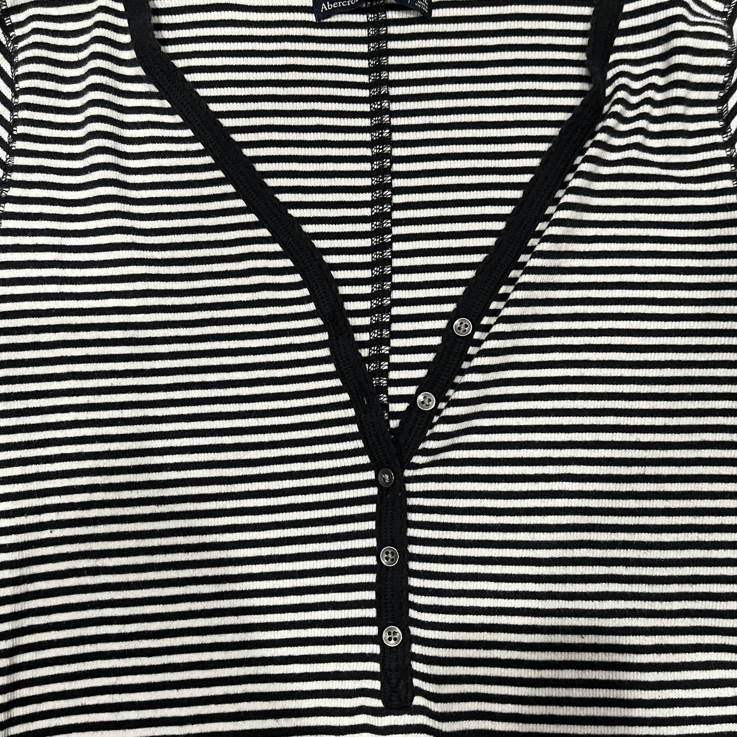 (XL) Abercrombie & Fitch Striped Button Up Top